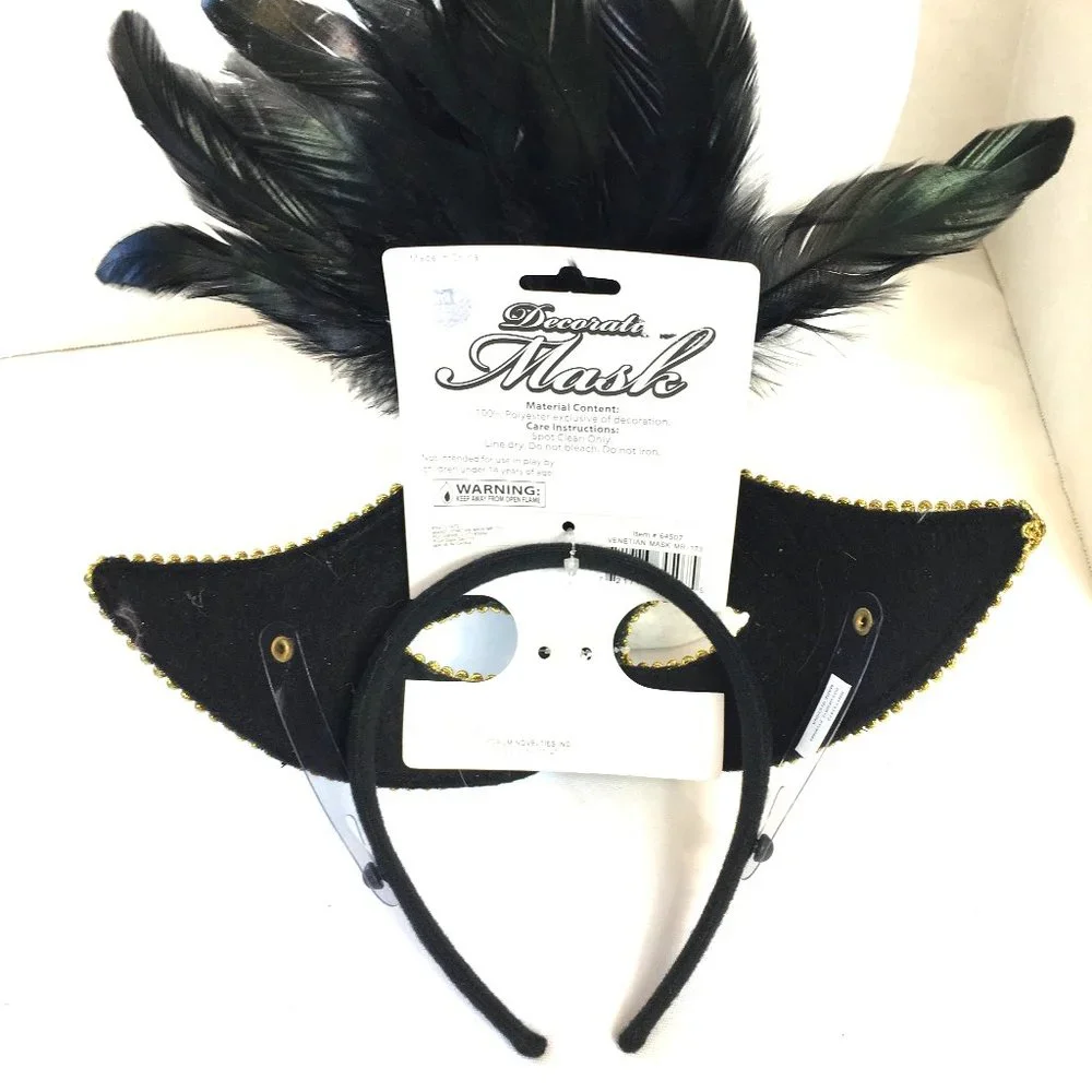 Venetian Masquerade Mask NWT NOS